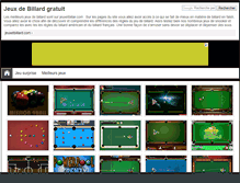 Tablet Screenshot of jeuxetbillard.com